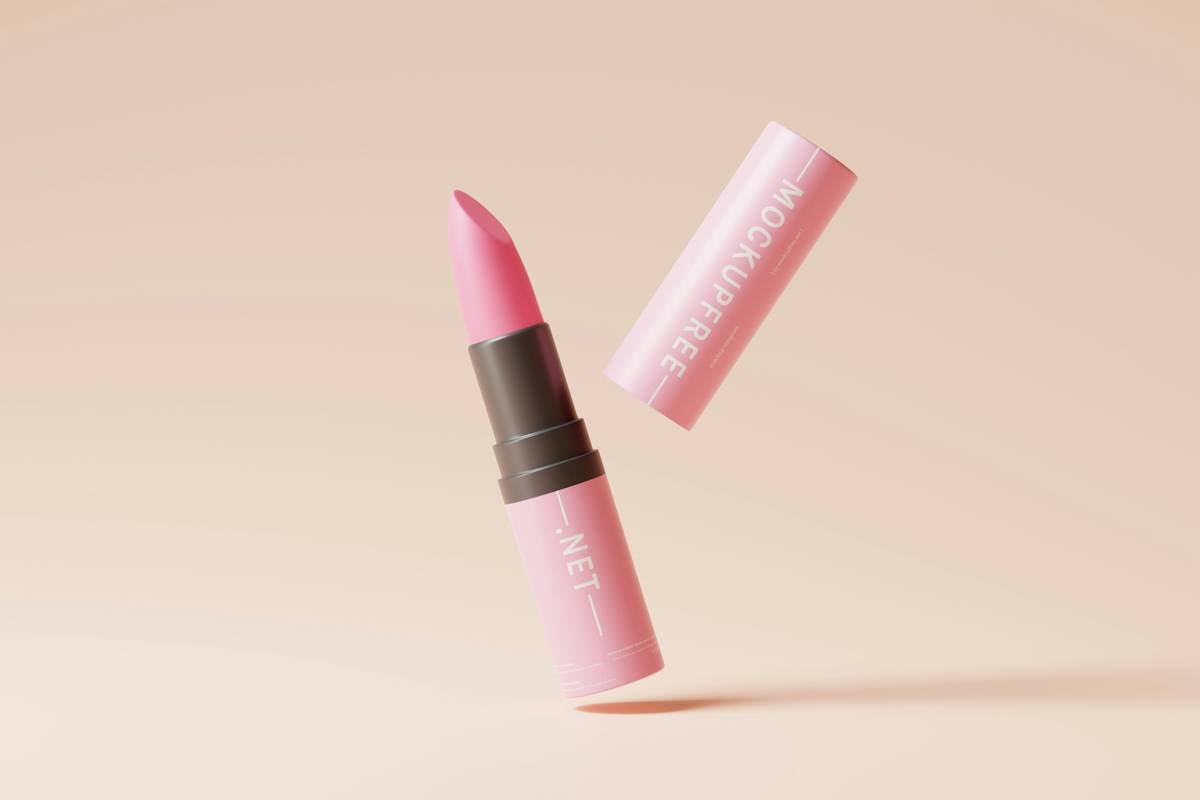 Woman applying smudge-resistant lip crayon with sharp definition and no bleeding